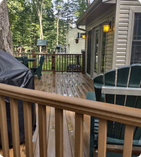 deck power washing